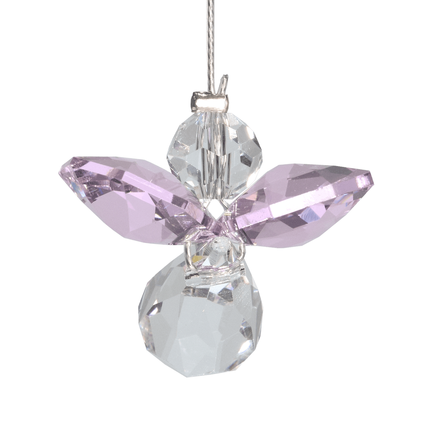 Rose Quartz Guardian Angel Rainbow Maker (small) image 0