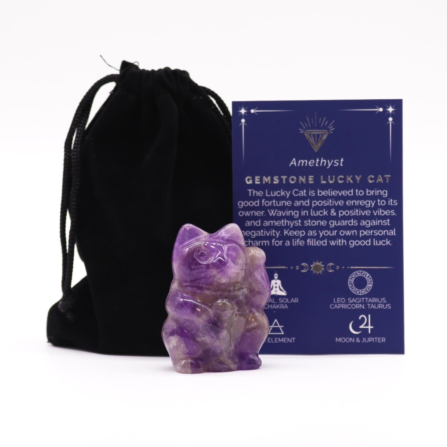 Amethyst Lucky Cat image 0