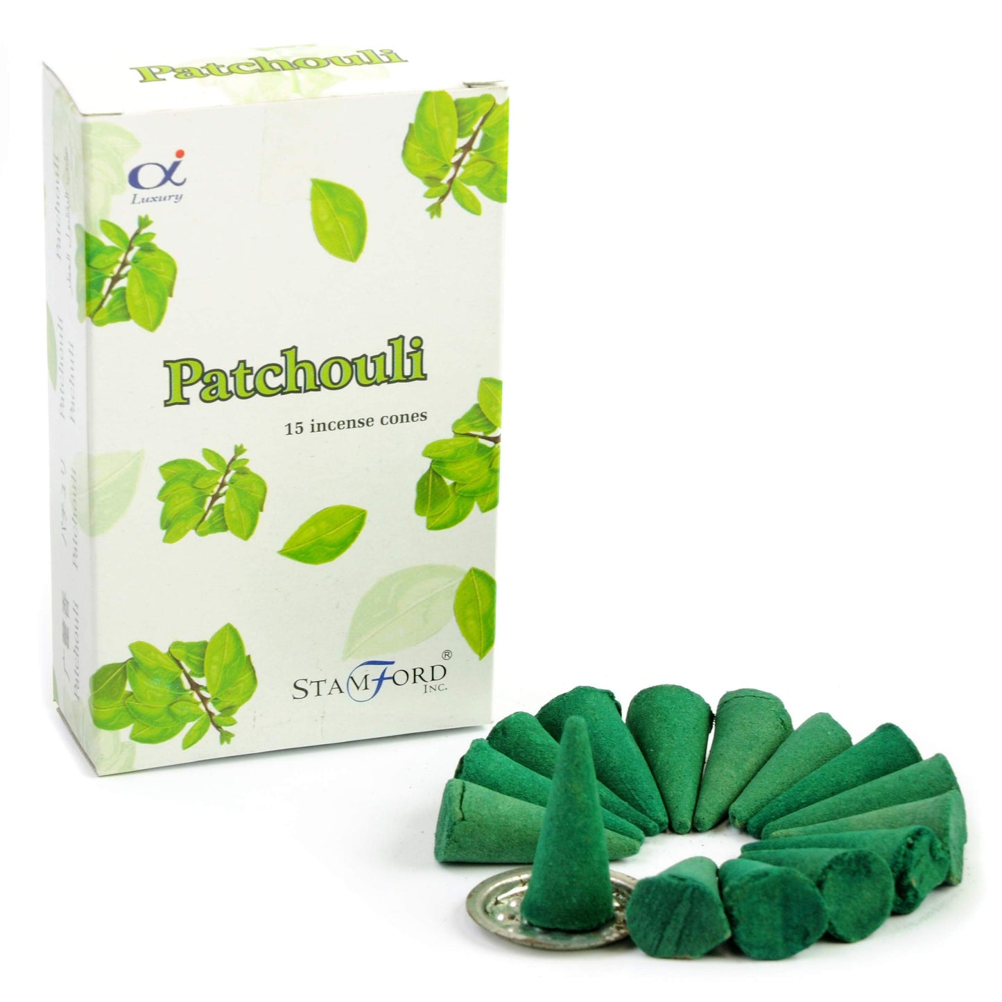 Patchouli Incense Cones by Stamford image 0