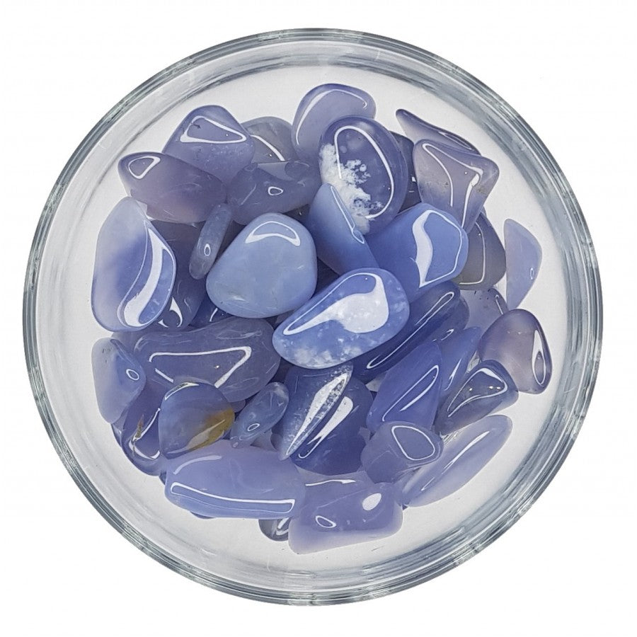 Blue Chalcedony Tumblestone image 0