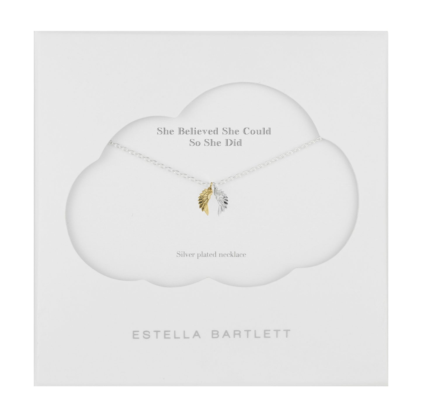 Angel Wing Necklace - Estella Bartlett image 1