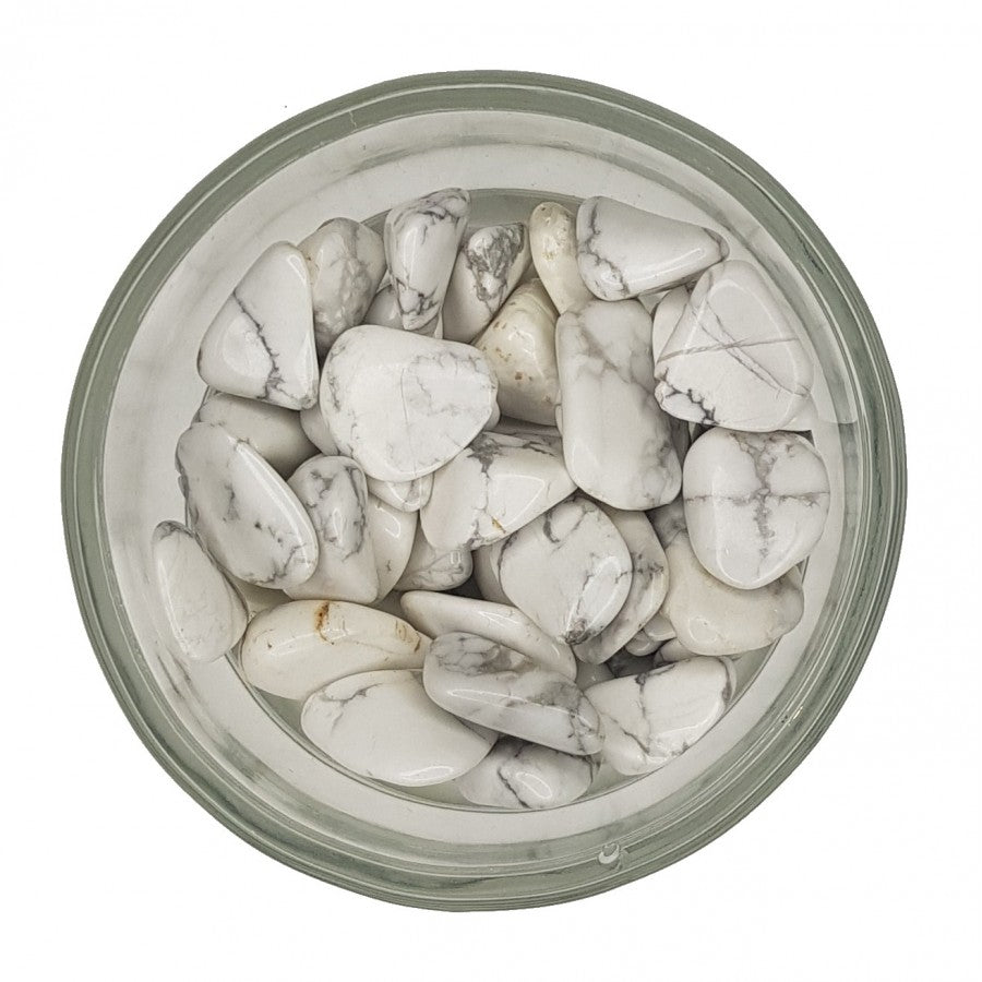 White Howlite Tumblestone image 0