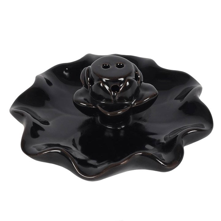 Lotus Backflow Incense Burner image 1