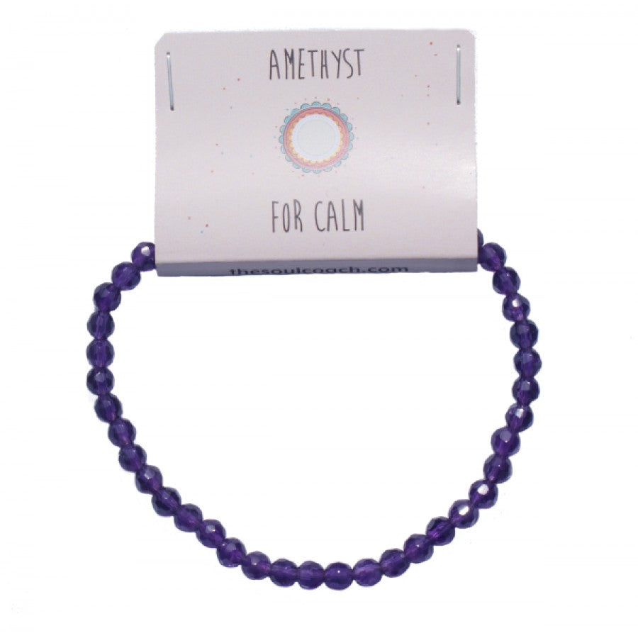 Amethyst Crystal Bracelet for 'Calm' image 0