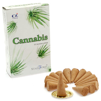 Cannabis Incense Cones by Stamford image 0