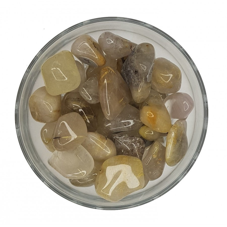 Rutilated Quartz Tumblestone image 0