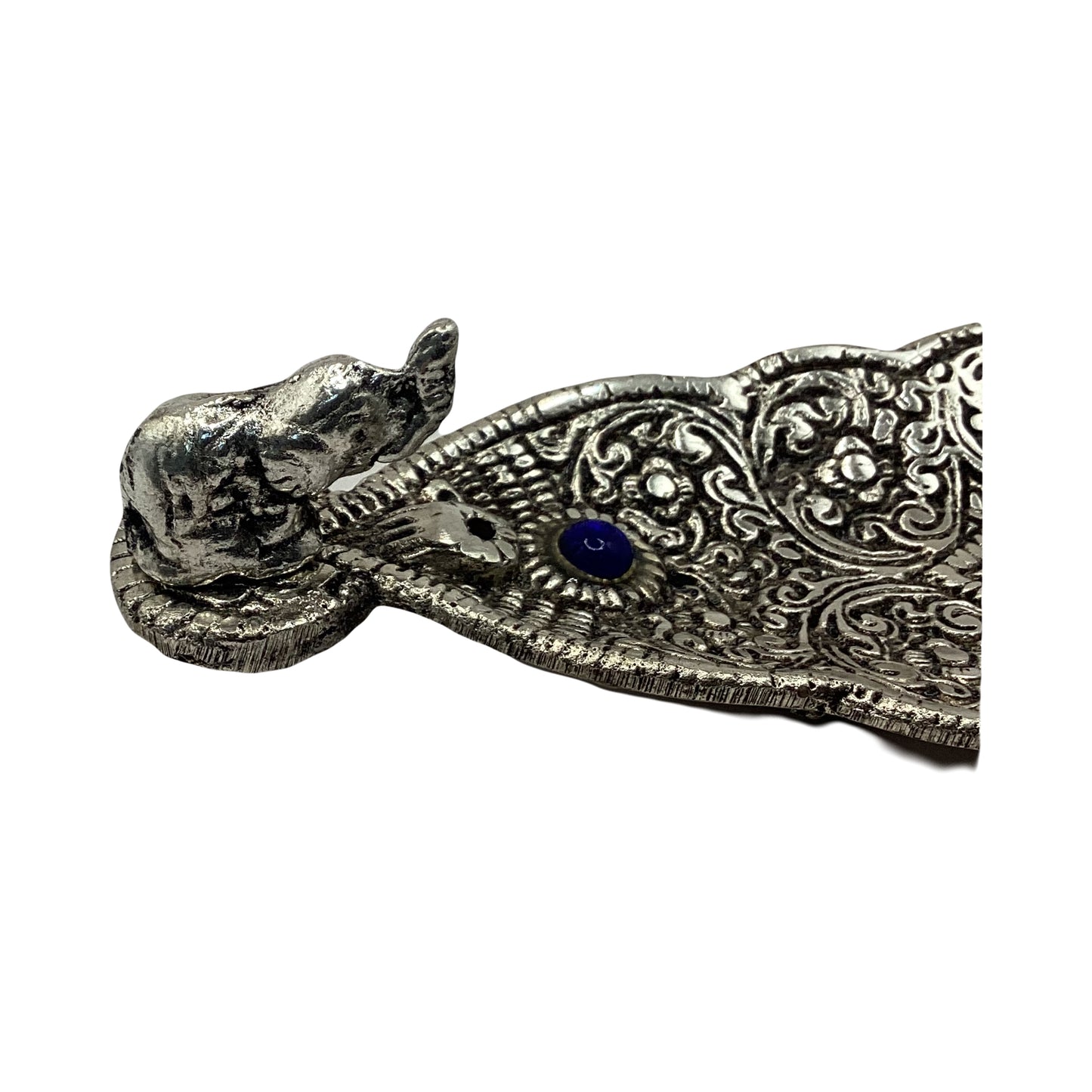 Elephant Metal Incense Holder image 1