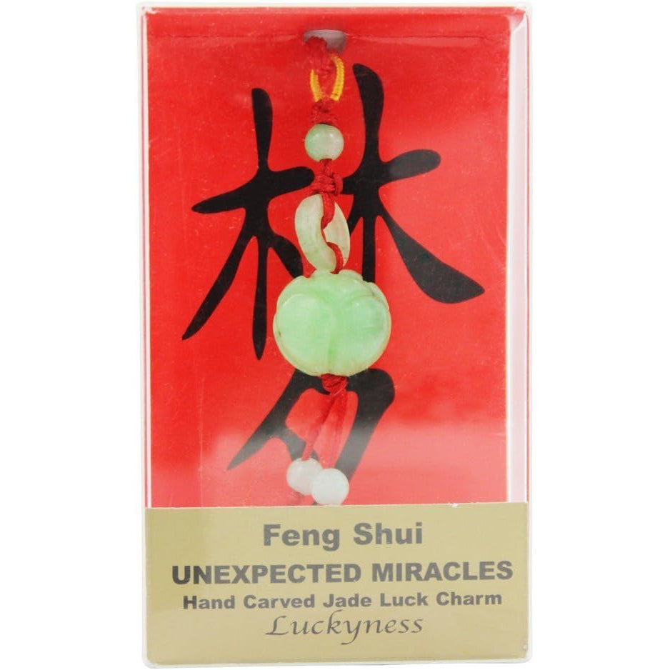 Unexpected Miracles Feng Shui Jade Luck Charm image 0