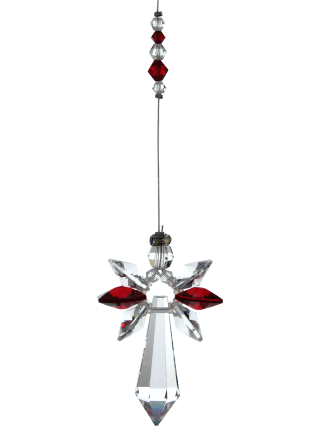 Garnet Guardian Angel Rainbow Maker (large) image 0