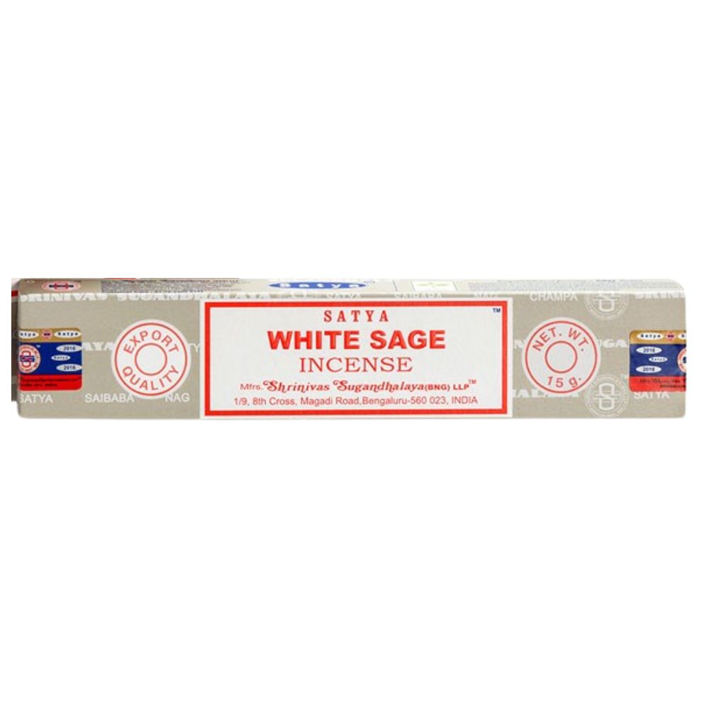 Satya White Sage Incense Sticks image 0