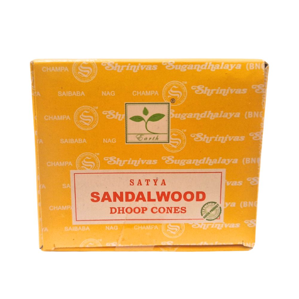 Satya Sandalwood Dhoop Cones image 0