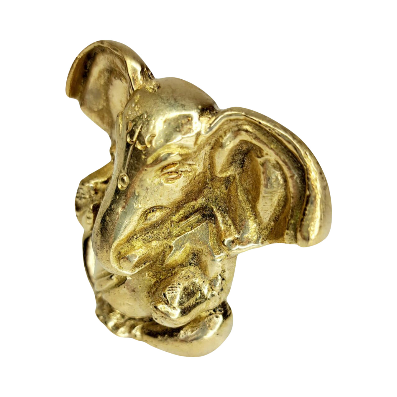 Brass Ganesha image 1