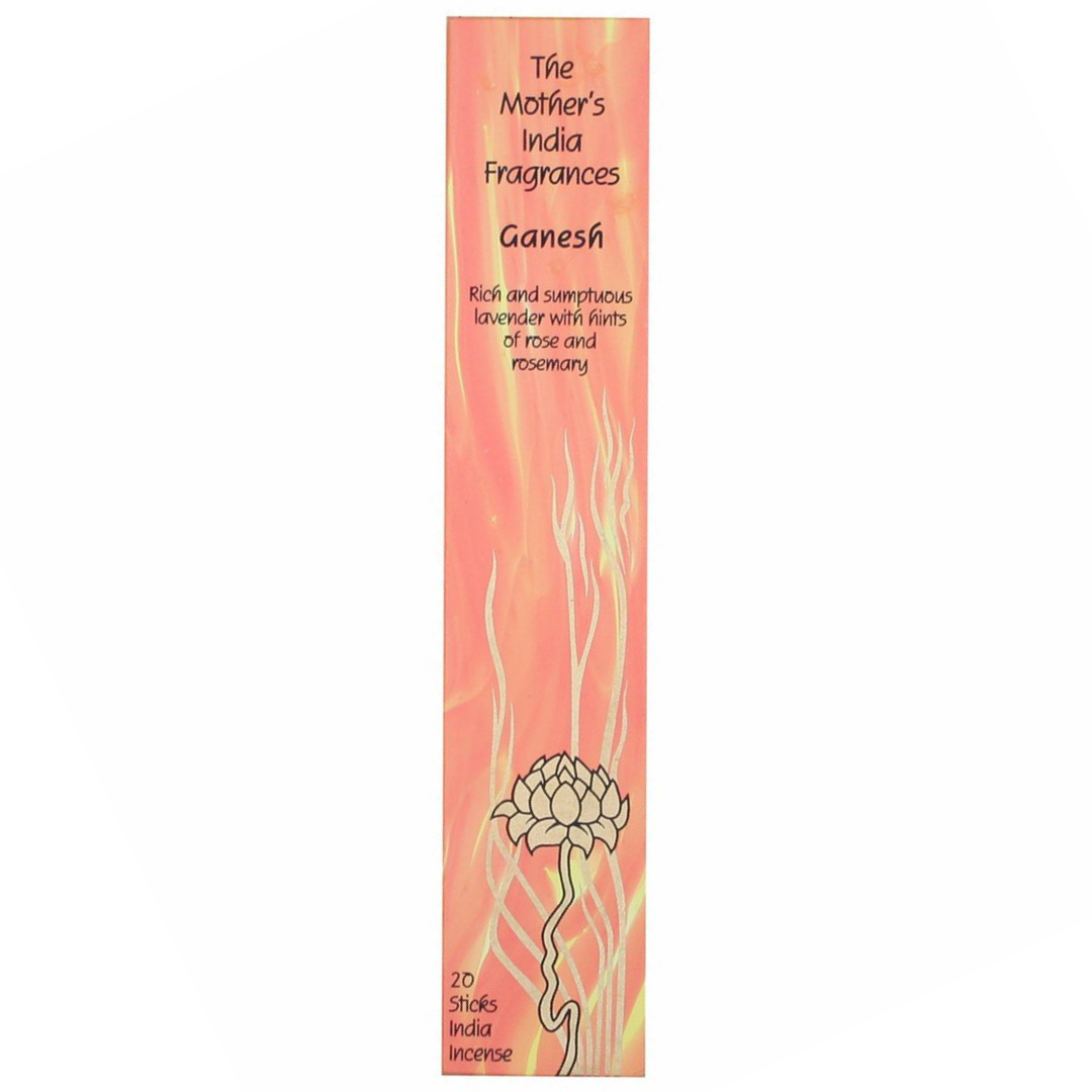 Ganesh - The Mother's India Fragrances Incense Sticks image 0