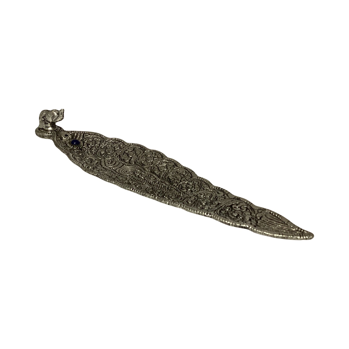 Elephant Metal Incense Holder image 0