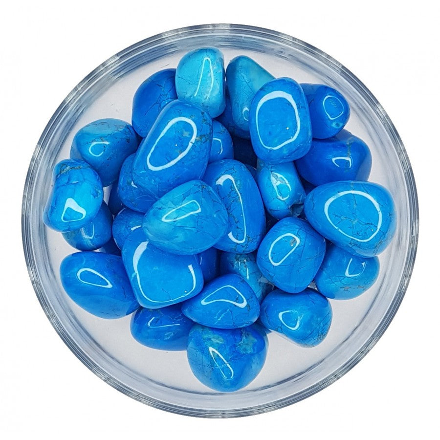 Blue Howlite Tumblestone image 0
