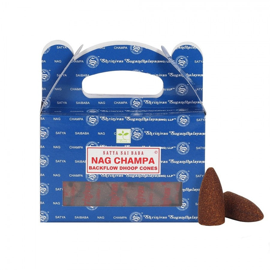 Satya Nag Champa Backflow Incense Cones image 0