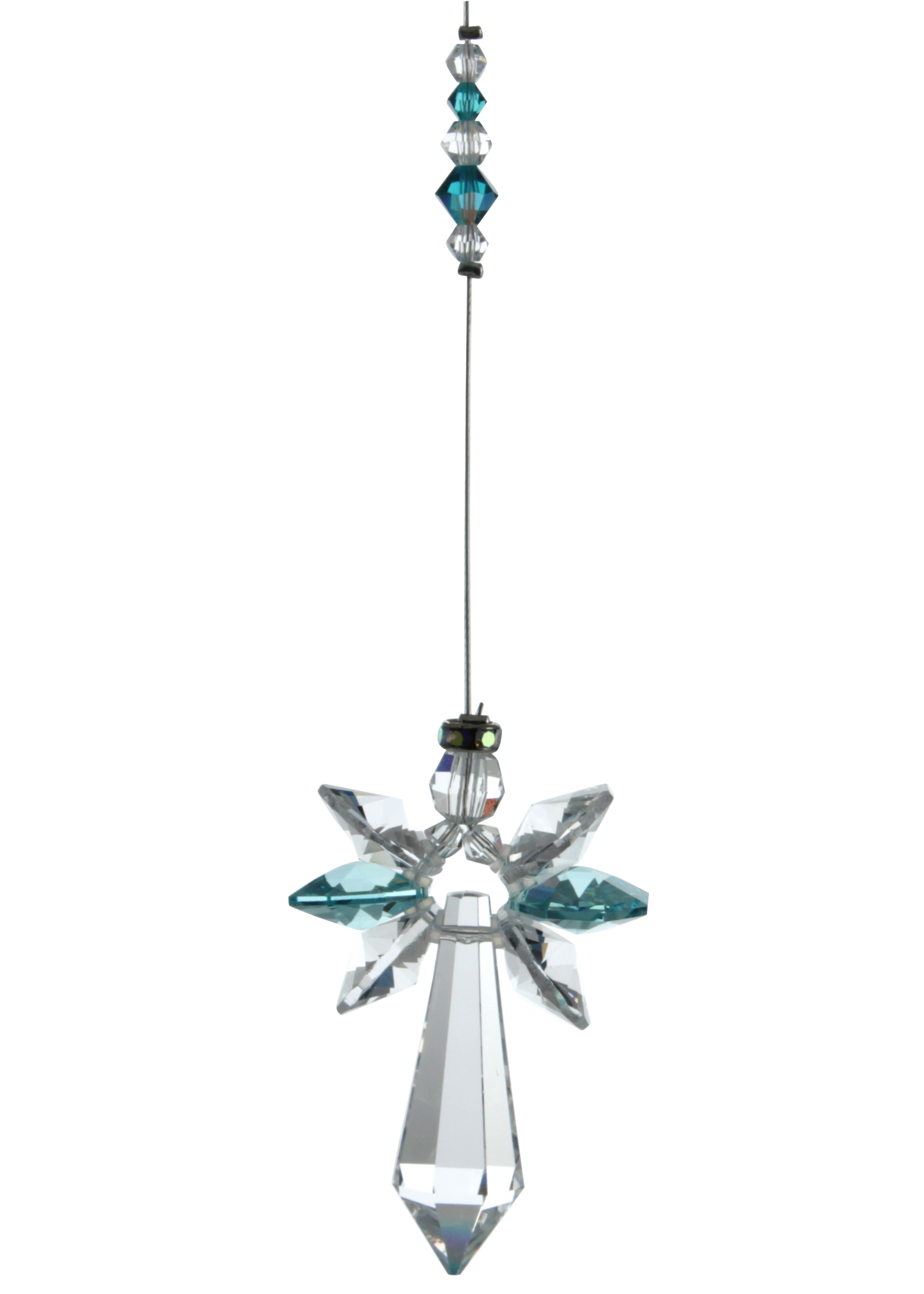 Blue Zircon Guardian Angel Rainbow Maker image 0