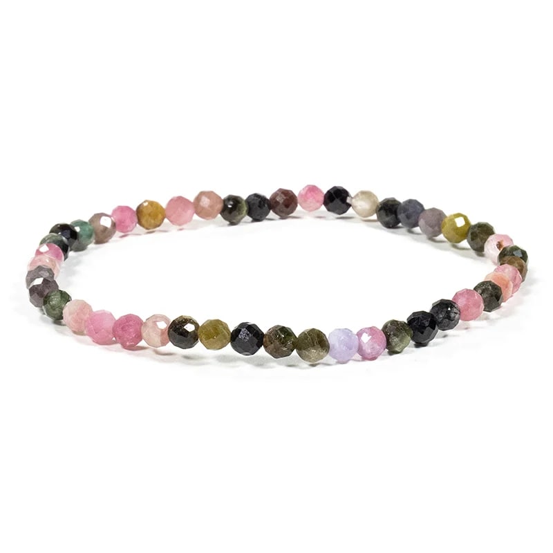 Faceted Mixed Tourmaline Bracelet image 0