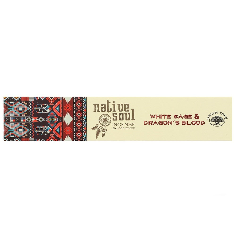 White Sage & Dragon's Blood Native Soul Incense Sticks image 0