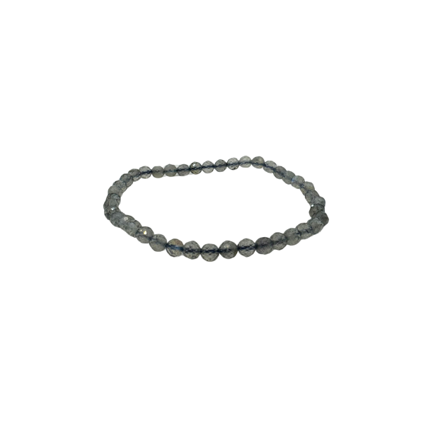 Labradorite Faceted Bead Bracelet image 0