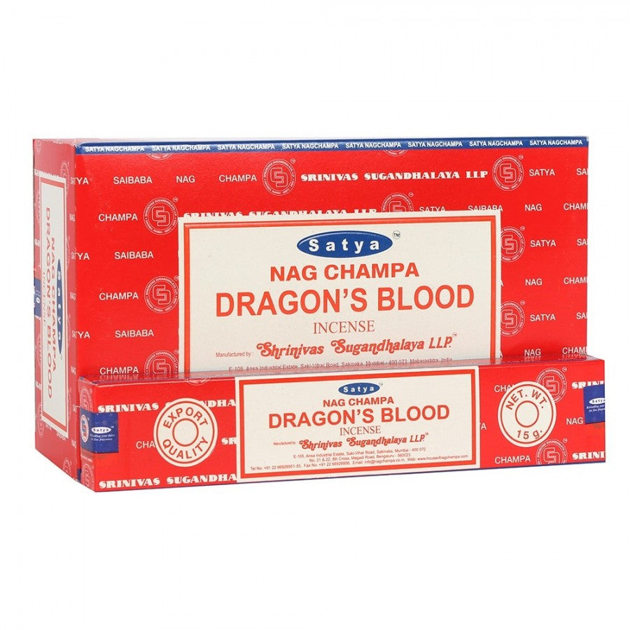 Satya Dragons Blood Incense Sticks image 0