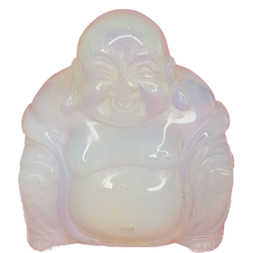Opalite Laughing Buddha image 0