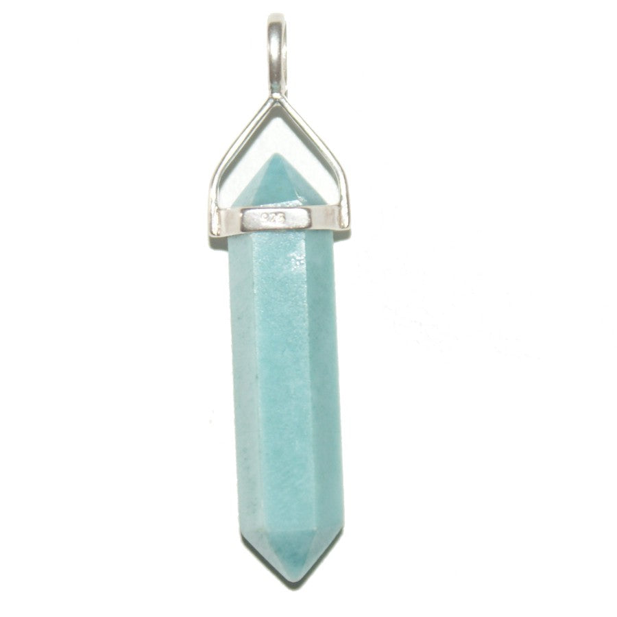 Amazonite & Sterling Silver Pendant image 0
