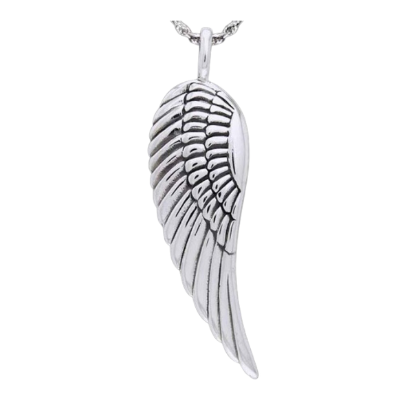 Sterling Silver Angel Wing Pendant image 0