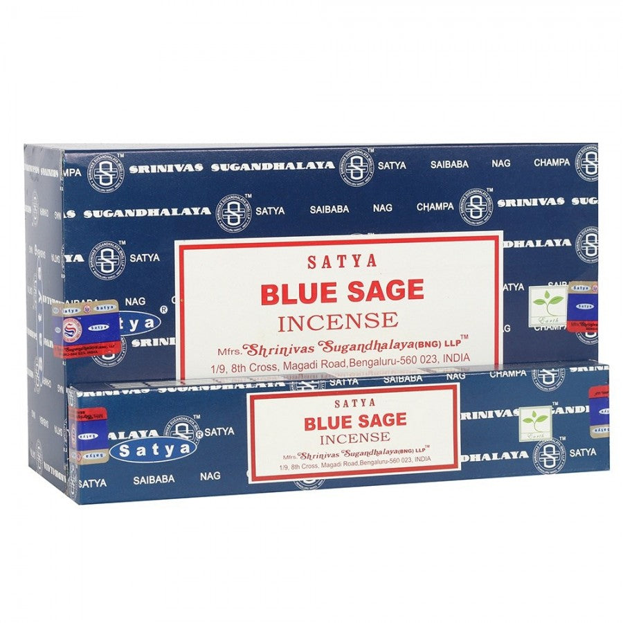 Satya Blue Sage Incense Sticks image 0