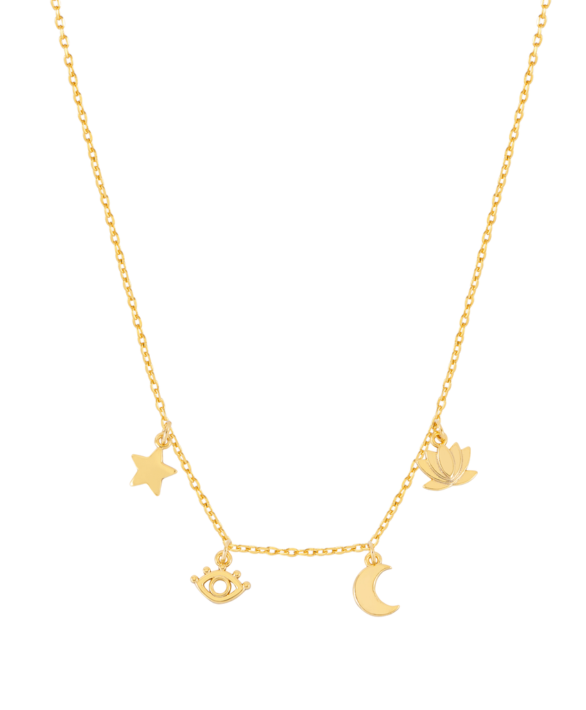 Protection Charm Necklace - Estella Bartlett image 0