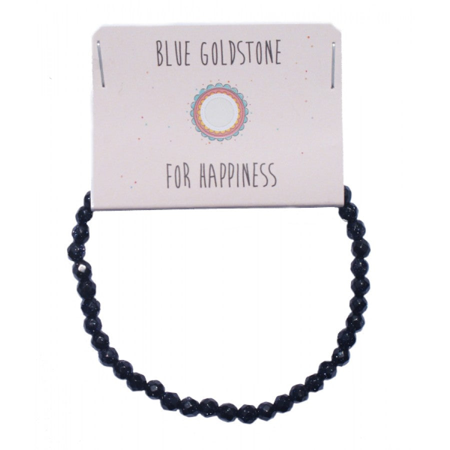 Blue Goldstone Bracelet for 'Happiness' image 0