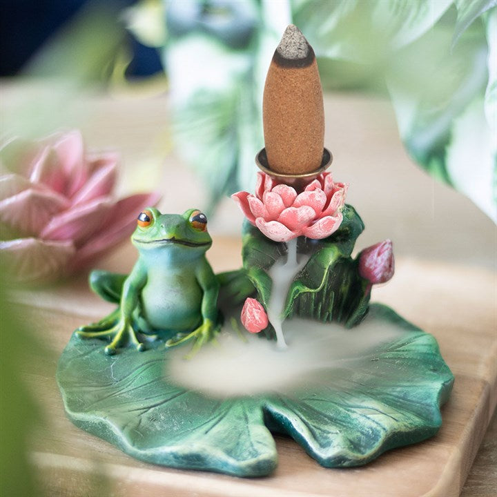 Lily Pad Backflow Incense Burner image 0