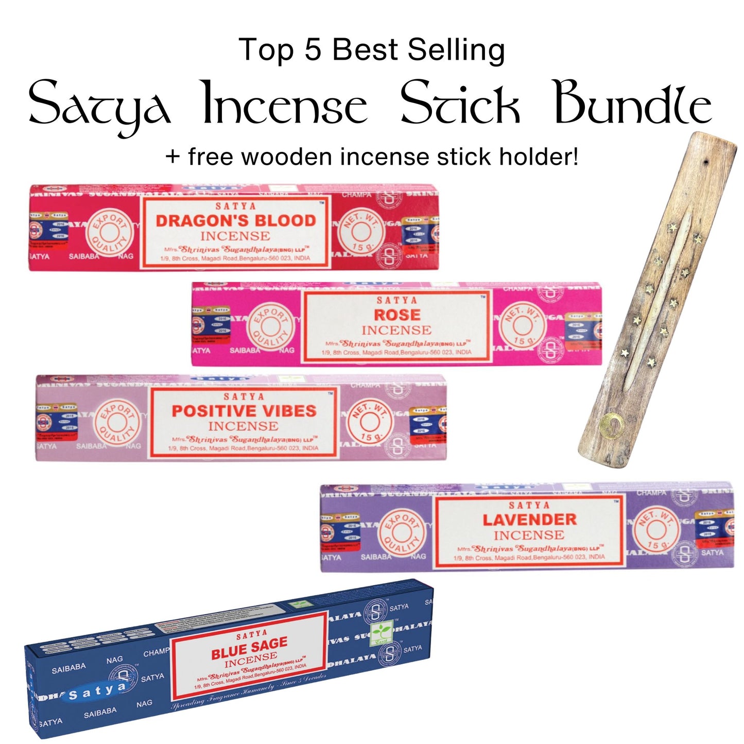 Satya Incense Best Selling Bundle image 0