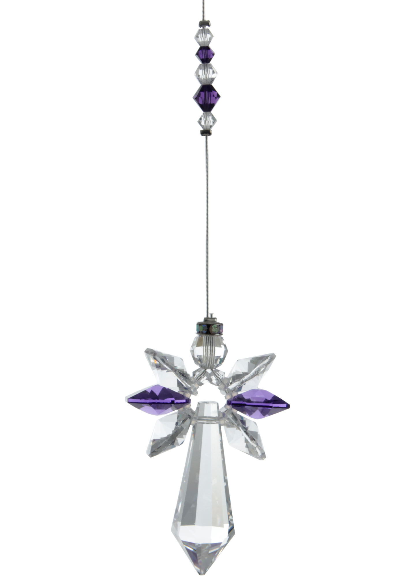 Amethyst Guardian Angel Rainbow Maker (large) image 0