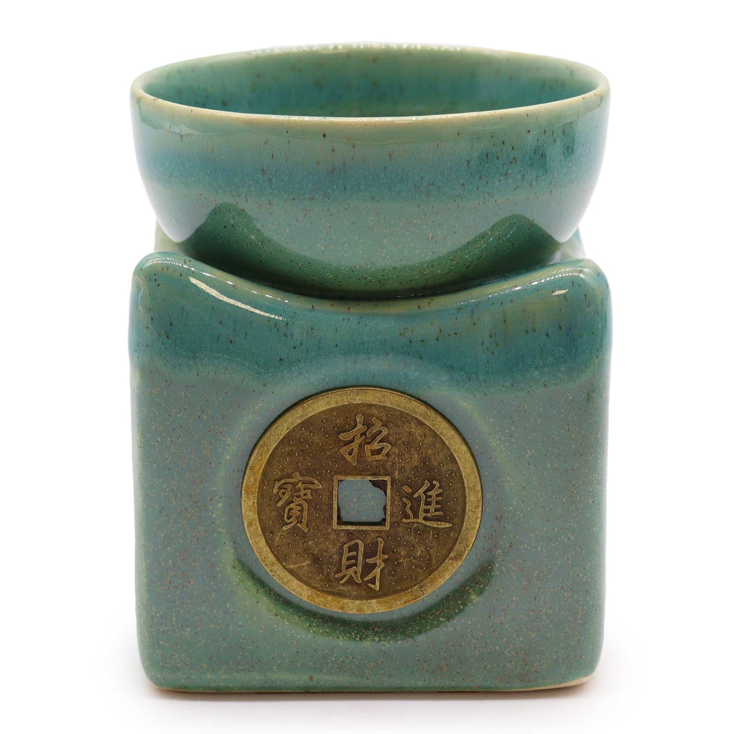 Turquoise Coin Oil Burner image 0