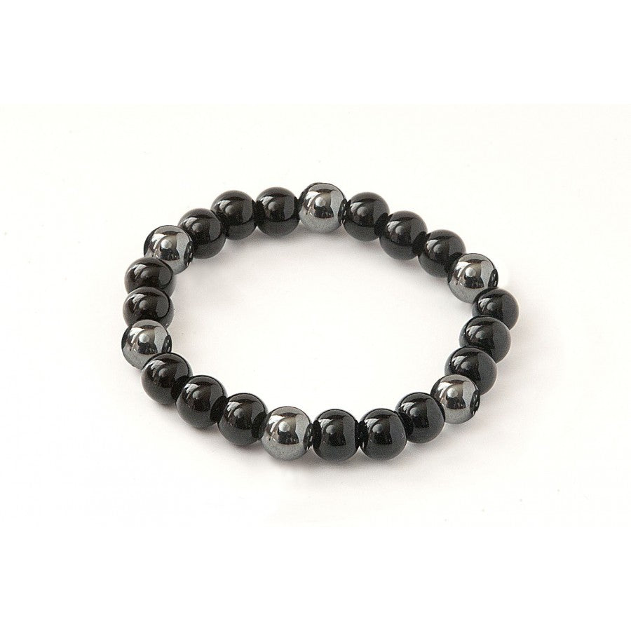 Lucky Onyx Magnetic Hematite Bracelet by Zorbitz image 0