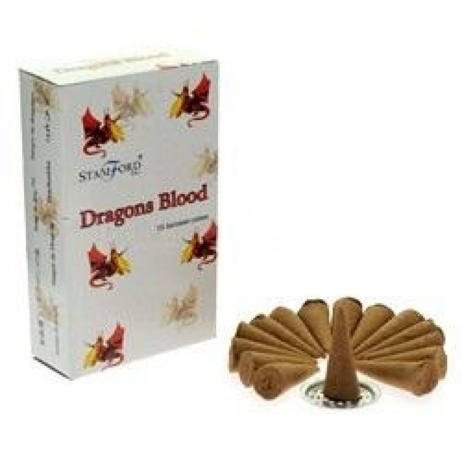 Dragons Blood Incense Cones by Stamford image 0