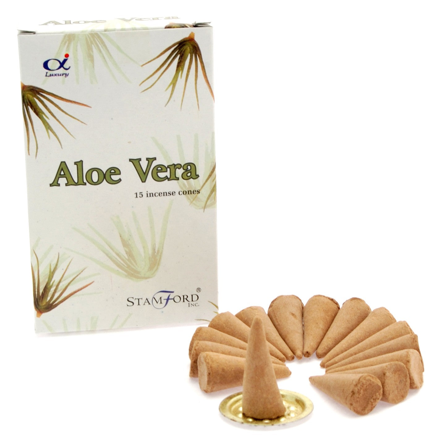 Stamford Aloe Vera Incense Cones image 0